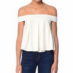 Free people off shoulder top